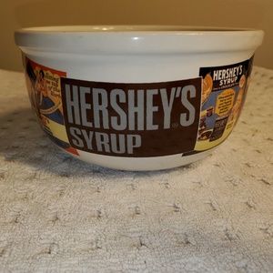 Hershey's Syrup Ice Cream Cereal Bowls Set Of 3